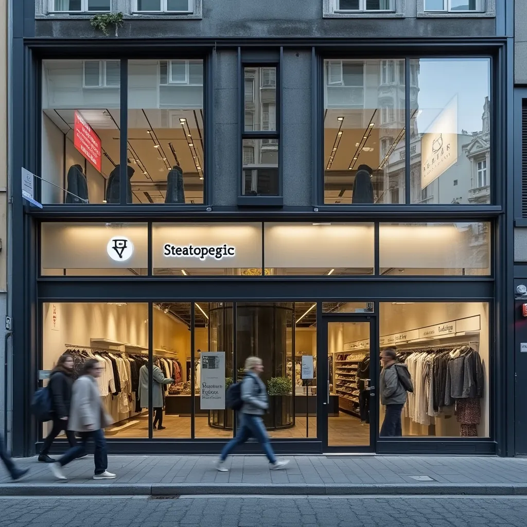 Außenansicht der Steatopygic Wäscherei und Schneiderei in Frankfurt